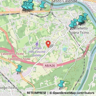 Mappa Via Europa, 28053 Castelletto sopra Ticino NO, Italia (1.807)