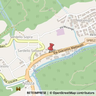Mappa Via E. Rinaldini, 62, 25078 Vestone, Brescia (Lombardia)