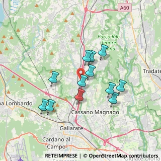 Mappa Via Giambello, 21040 Jerago Con Orago VA, Italia (3.06583)
