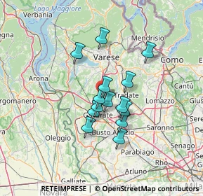 Mappa Via Giambello, 21040 Jerago Con Orago VA, Italia (9.61929)