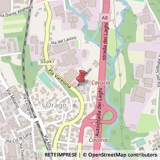 Mappa Via Giambello, 5, 21040 Jerago con Orago, Varese (Lombardia)