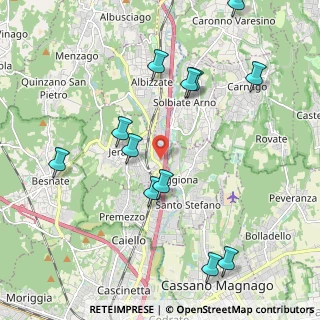 Mappa Via Giambello, 21040 Jerago Con Orago VA, Italia (2.285)