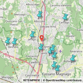 Mappa Via Giambello, 21040 Jerago Con Orago VA, Italia (2.5175)