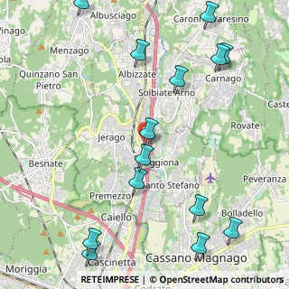 Mappa Via Giambello, 21040 Jerago Con Orago VA, Italia (2.76786)