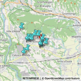 Mappa Piazza ai Caduti sul Lavoro, 24039 Sotto il Monte Giovanni XXIII BG, Italia (1.17357)