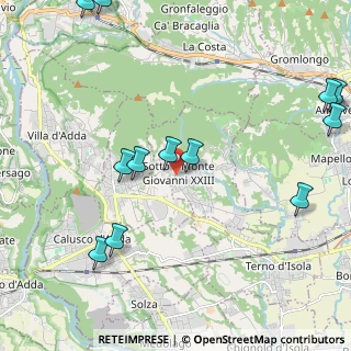 Mappa Piazza Caduti sul Lavoro, 24039 Sotto il Monte Giovanni XXIII BG, Italia (2.68667)