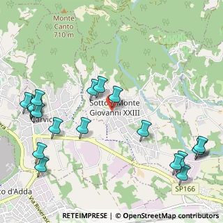 Mappa Piazza ai Caduti sul Lavoro, 24039 Sotto il Monte Giovanni XXIII BG, Italia (1.385)