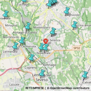 Mappa Via alla Stazione, 22060 Carimate CO, Italia (2.89842)