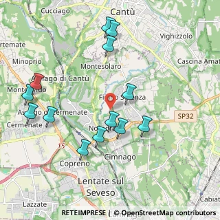 Mappa Via alla Stazione, 22060 Carimate CO, Italia (2.13769)
