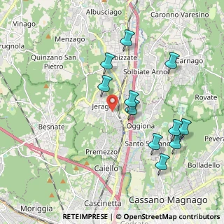 Mappa 21040 Jerago Con Orago VA, Italia (1.98182)