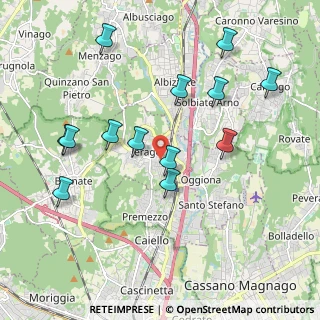Mappa 21040 Jerago Con Orago VA, Italia (2.04538)