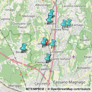 Mappa 21040 Jerago Con Orago VA, Italia (1.75846)