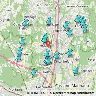 Mappa 21040 Jerago Con Orago VA, Italia (2.2835)