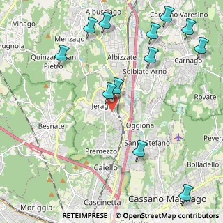 Mappa 21040 Jerago Con Orago VA, Italia (2.71583)