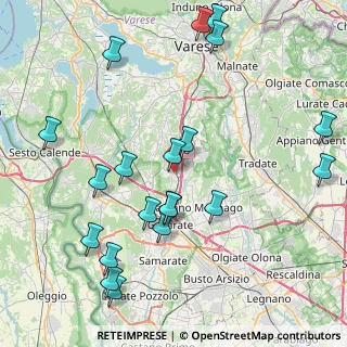 Mappa 21040 Jerago Con Orago VA, Italia (9.5925)