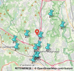 Mappa 21040 Jerago Con Orago VA, Italia (4.26923)