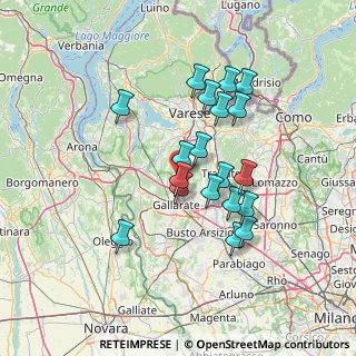 Mappa 21040 Jerago Con Orago VA, Italia (12.17)
