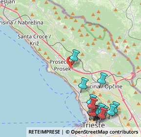 Mappa SP1, 34151 Trieste TS, Italia (5.54)