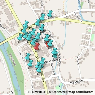 Mappa Via dei Fabbri, 36042 Breganze VI, Italia (0.21034)