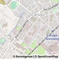 Hartă Carugo