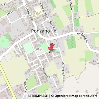 Mappa Via Alessandro Volta, 14, 31050 Ponzano TV, Italia, 31050 Ponzano Veneto, Treviso (Veneto)