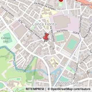 Mappa Via Giulio Crescenzi, 35, 24123 Bergamo, Bergamo (Lombardia)