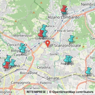 Mappa Via Eleonora Duse, 24020 Gorle BG, Italia (2.79867)
