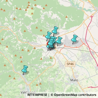 Mappa Via Mascagni, 36015 Schio VI, Italia (1.66545)