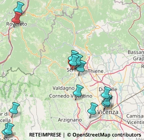 Mappa Via Mascagni, 36015 Schio VI, Italia (20.34357)