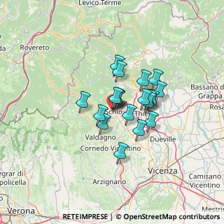 Mappa Via Mascagni, 36015 Schio VI, Italia (8.5585)
