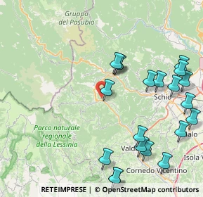 Mappa Via Franco, 36076 Recoaro Terme VI, Italia (9.9795)