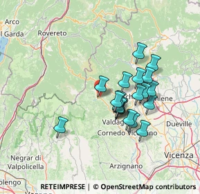 Mappa Via Franco, 36076 Recoaro Terme VI, Italia (11.4985)