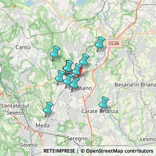 Mappa Via Caduti di Nassiriya, 20833 Giussano MB, Italia (2.46909)