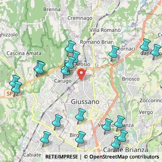 Mappa Via Caduti di Nassiriya, 20833 Giussano MB, Italia (2.6855)