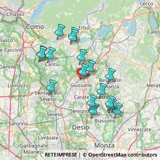 Mappa Via Caduti di Nassiriya, 20833 Giussano MB, Italia (7.15)