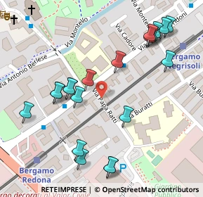 Mappa Via Filippo Corridoni, 24124 Bergamo BG, Italia (0.14)