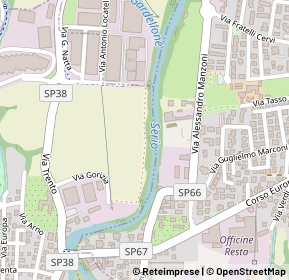 Mappa 24020 Gorle BG, Italia (0.28077)