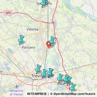 Mappa Via G. Matteotti, 31020 Villorba TV, Italia (5.90917)