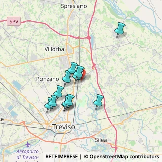 Mappa Via G. Matteotti, 31020 Villorba TV, Italia (3.11583)