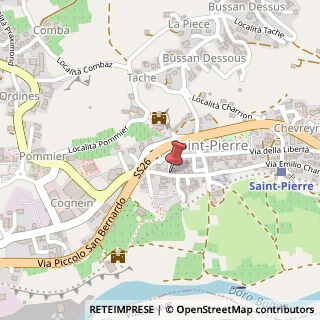 Mappa V. Chanoux, 14, 11010 Saint-Pierre, Aosta (Valle d'Aosta)