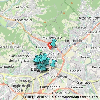 Mappa Viale Giulio Cesare, 24124 Bergamo BG, Italia (1.69059)