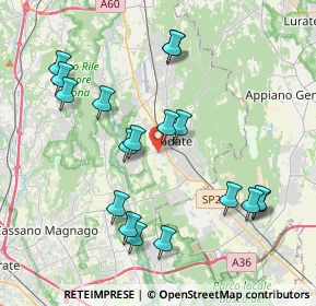 Mappa Via Luini Bernardino, 21049 Tradate VA, Italia (4.12944)