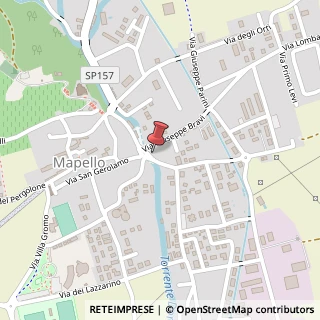 Mappa Piazza Dordo, n.4, 24030 Mapello, Bergamo (Lombardia)