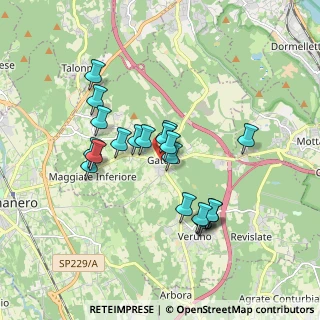 Mappa Via Dante Alighieri, 28013 Gattico NO, Italia (1.5575)