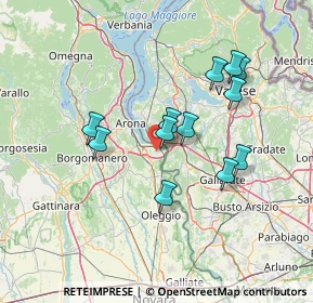 Mappa Via Don E, 28053 Castelletto sopra Ticino NO, Italia (12.44667)