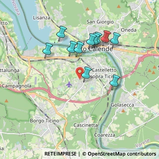 Mappa Via Don E, 28053 Castelletto sopra Ticino NO, Italia (1.73364)