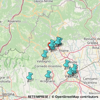 Mappa Via Venezia, 36015 Schio VI, Italia (13.24583)