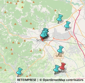 Mappa Via Venezia, 36015 Schio VI, Italia (3.29846)