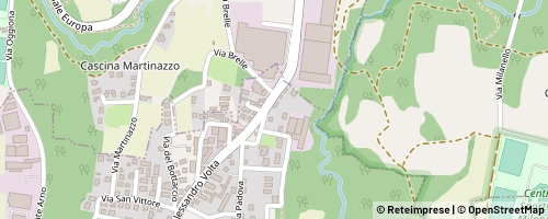 Mappa Oggiona con Santo Stefano