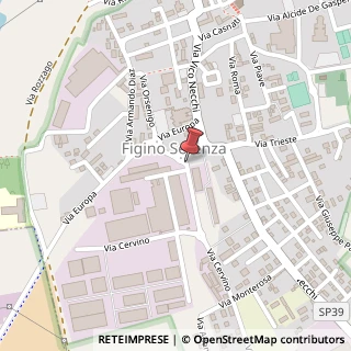 Mappa Via Cervino, 10, 22060 Figino Serenza, Como (Lombardia)